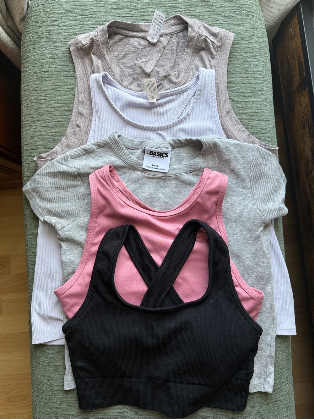 Bundle Tanks Tops and Sport Bras